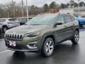 Olive Green Pearl 2021 Jeep Cherokee Limited 4x4