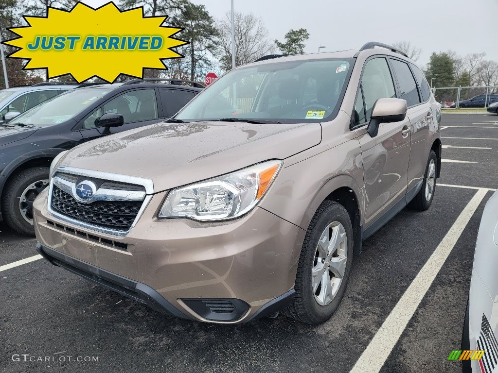2015 Forester 2.5i Premium - Burnished Bronze Metallic / Black photo #1