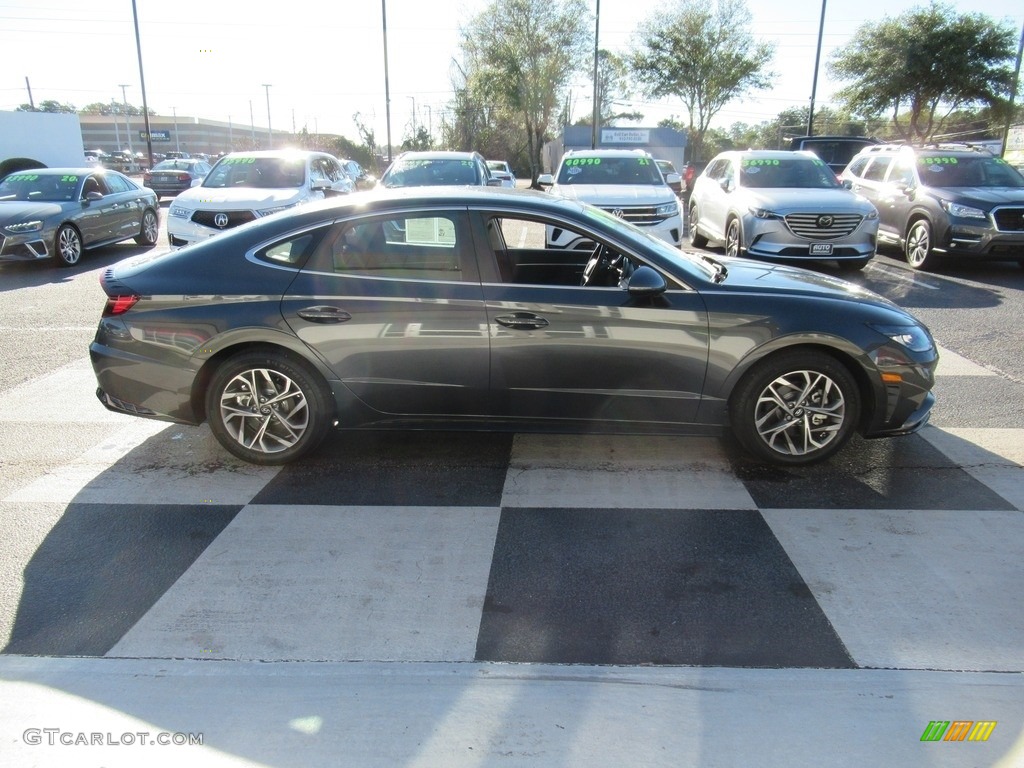 2021 Sonata SEL - Portofino Gray / Black photo #3