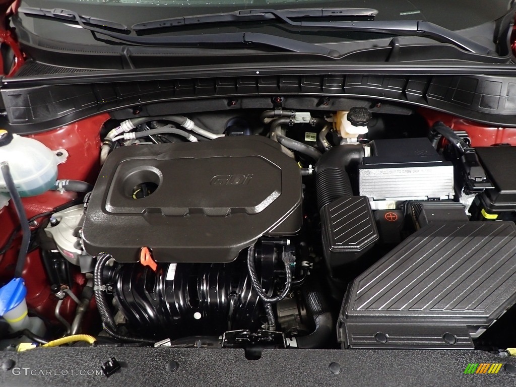 2020 Tucson SEL AWD - Gemstone Red / Black photo #8