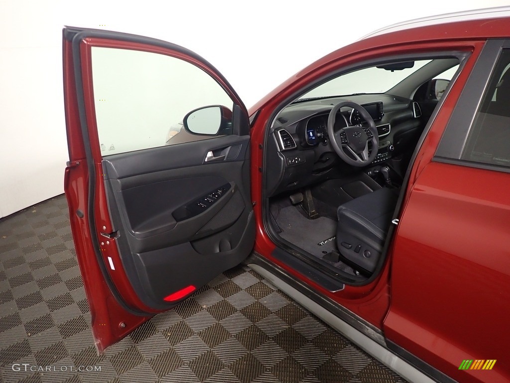 2020 Tucson SEL AWD - Gemstone Red / Black photo #21