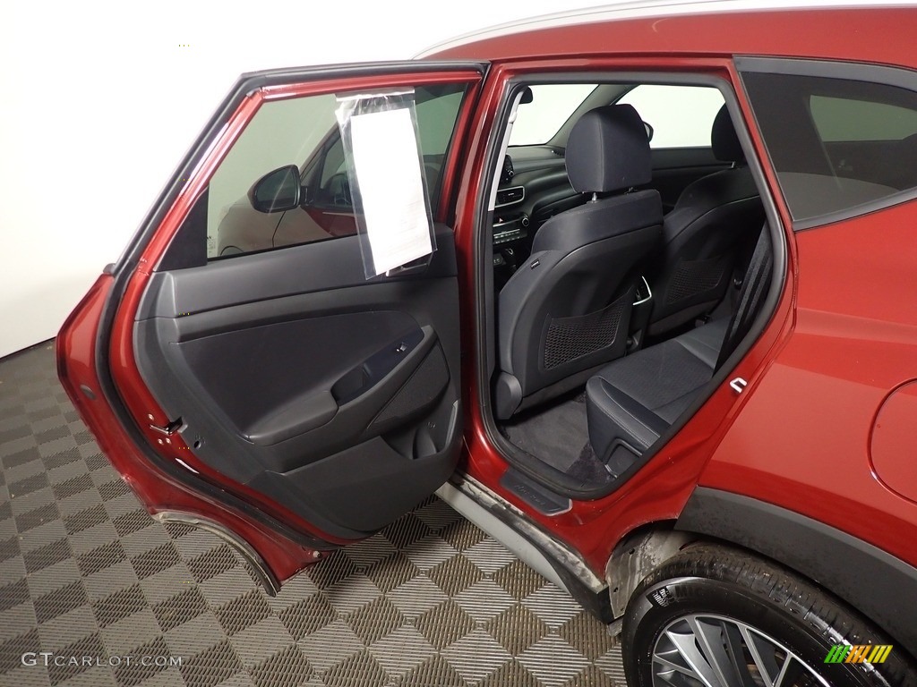 2020 Tucson SEL AWD - Gemstone Red / Black photo #35