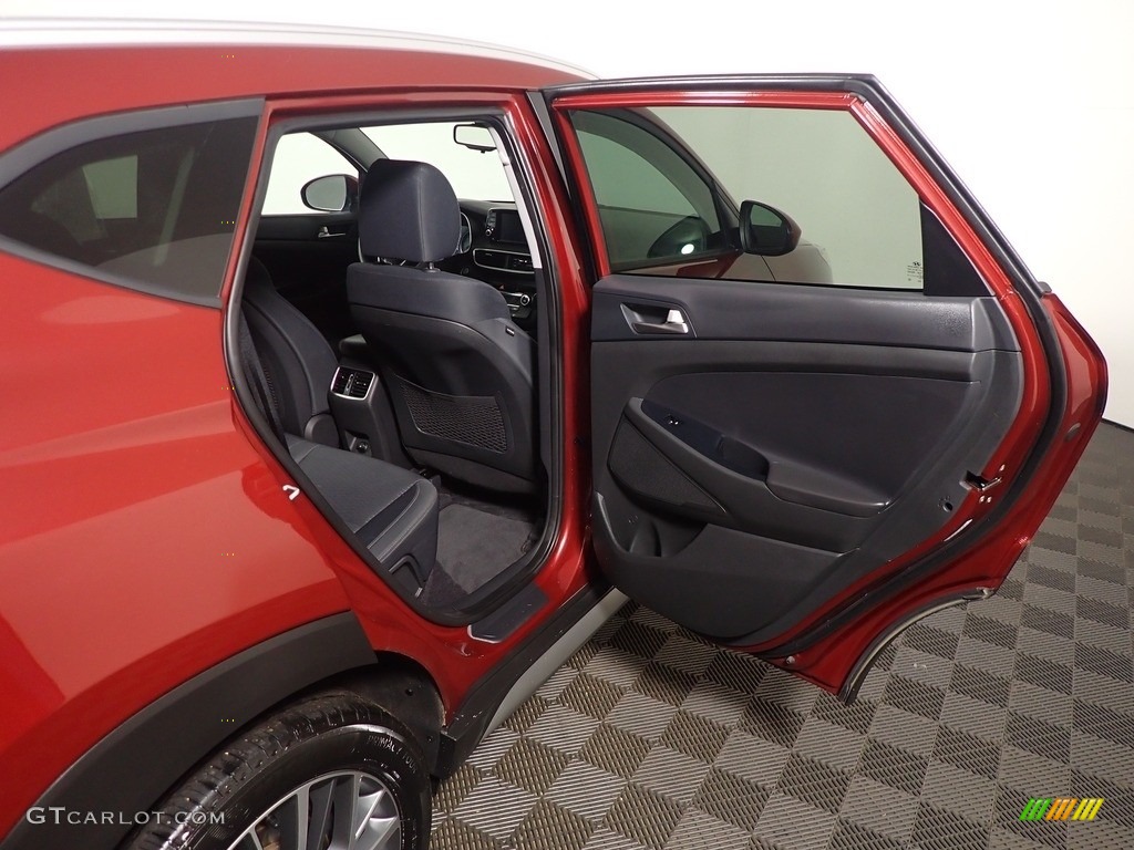 2020 Tucson SEL AWD - Gemstone Red / Black photo #37