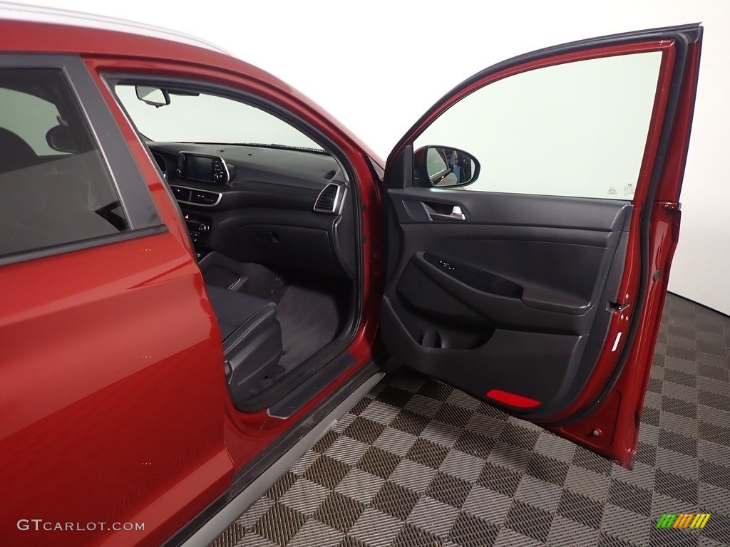 2020 Tucson SEL AWD - Gemstone Red / Black photo #39