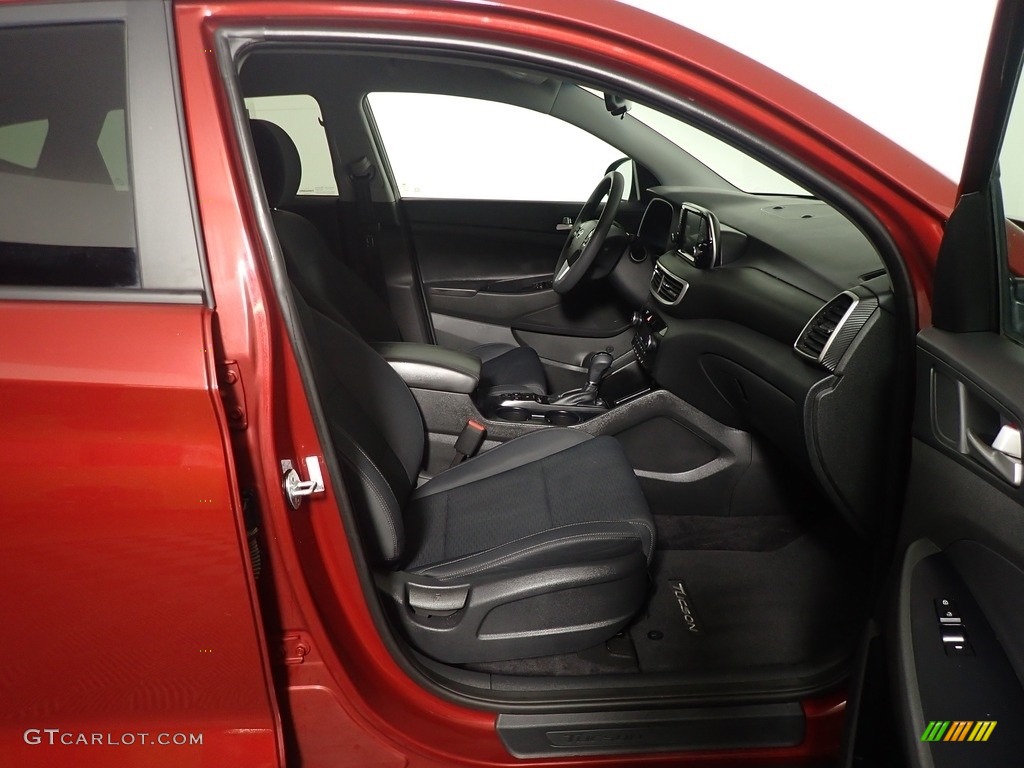 2020 Tucson SEL AWD - Gemstone Red / Black photo #40
