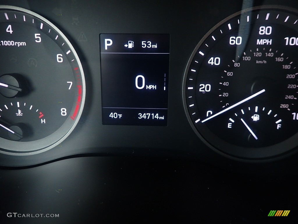 2020 Tucson SEL AWD - Gemstone Red / Black photo #44