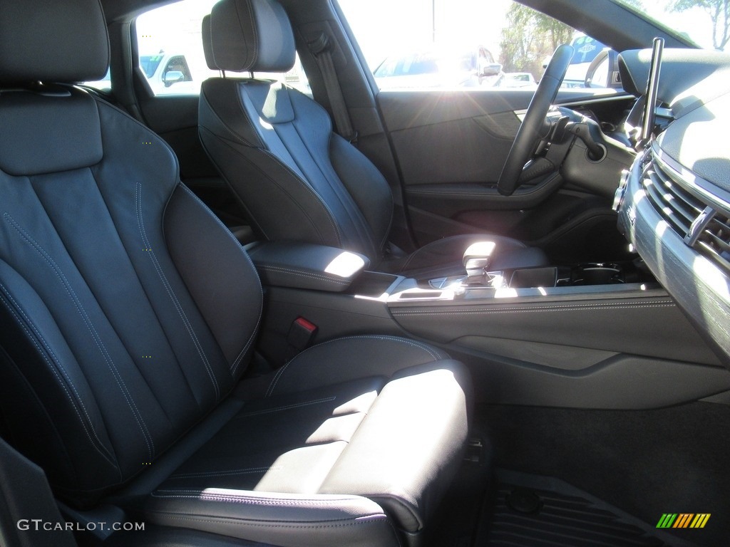 Black Interior 2020 Audi A4 Premium Plus quattro Photo #143587192