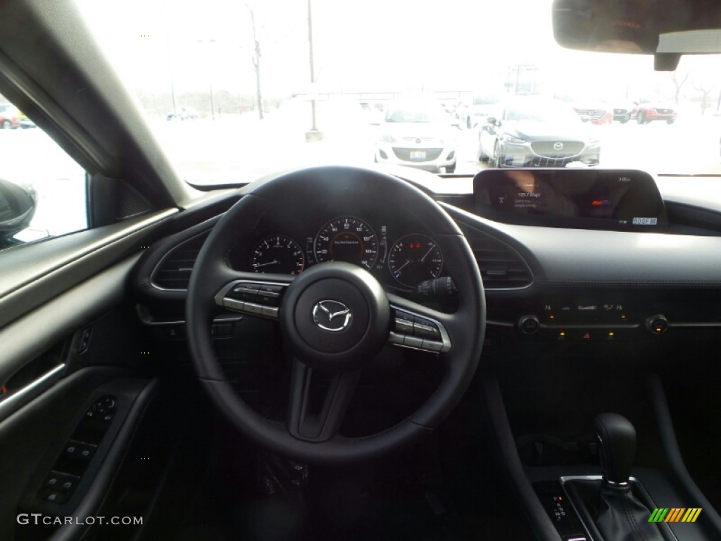 2022 Mazda3 Select Hatchback - Machine Gray Metallic / Black photo #4