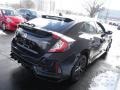 2020 Crystal Black Pearl Honda Civic Sport Hatchback  photo #6