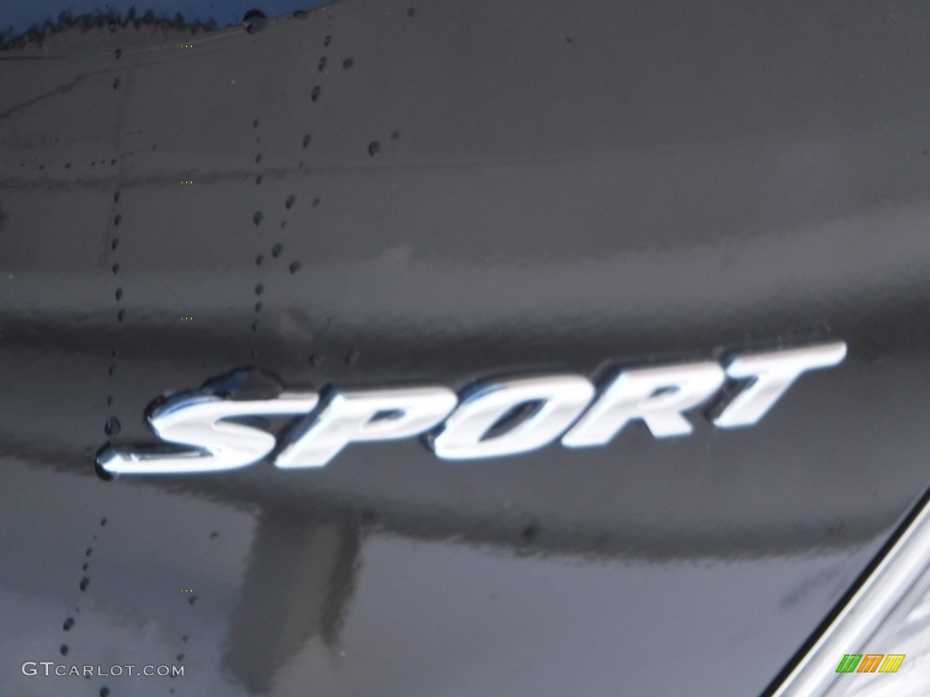 2020 Civic Sport Hatchback - Crystal Black Pearl / Black photo #8