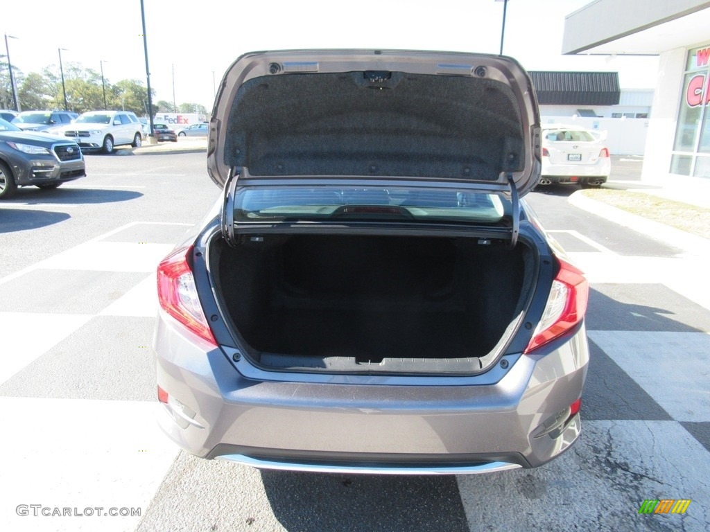 2020 Civic EX Sedan - Modern Steel Metallic / Black photo #5