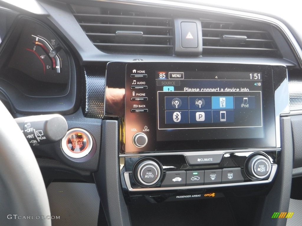 2020 Civic Sport Hatchback - Crystal Black Pearl / Black photo #19