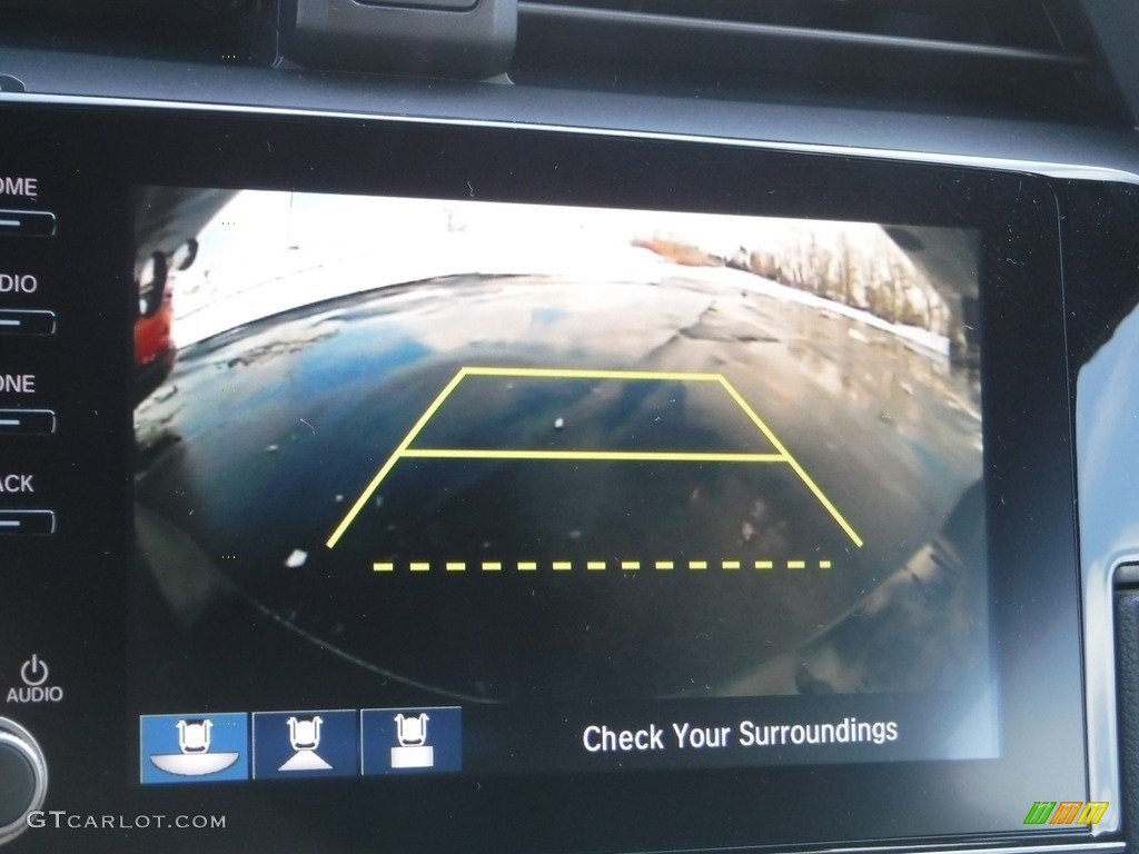 2020 Civic Sport Hatchback - Crystal Black Pearl / Black photo #21