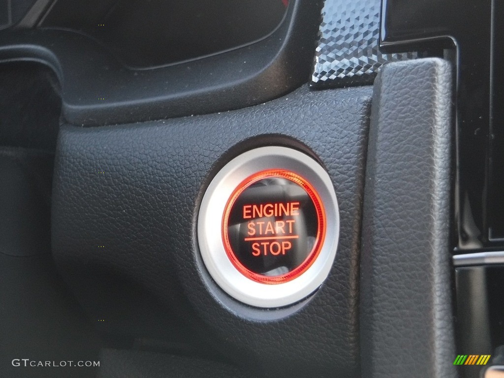 2020 Civic Sport Hatchback - Crystal Black Pearl / Black photo #22