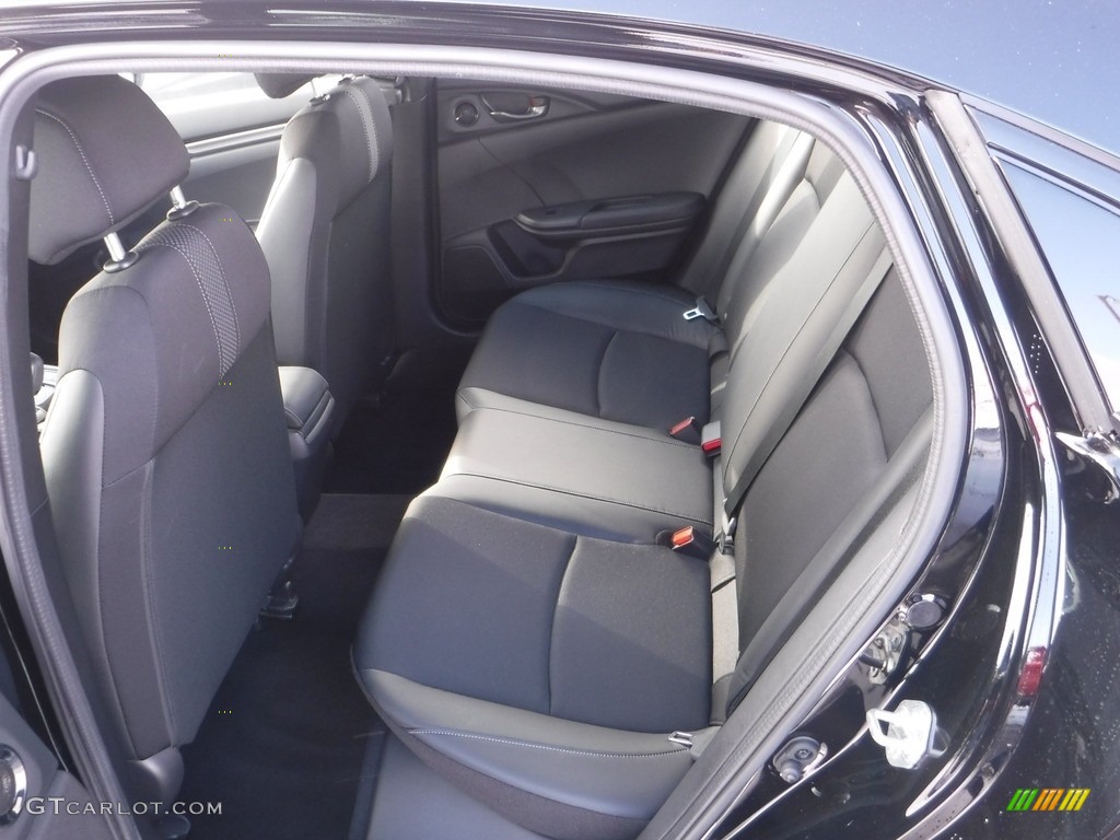 2020 Civic Sport Hatchback - Crystal Black Pearl / Black photo #23