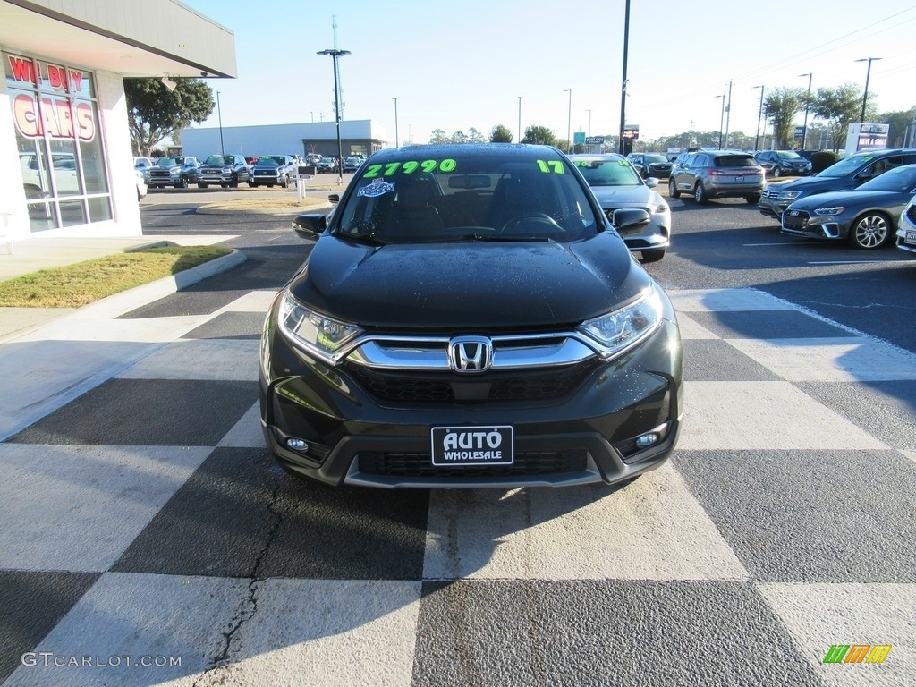 2017 CR-V EX-L - Dark Olive Metallic / Black photo #2