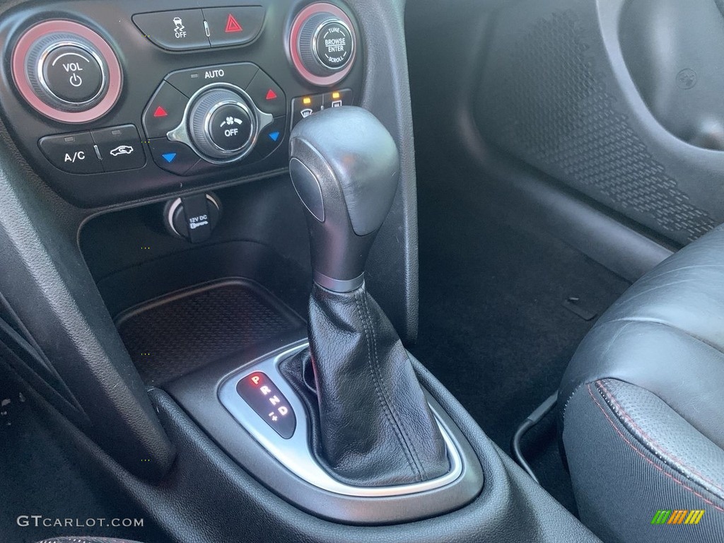 2015 Dart GT - Vitamin C / Black/Ruby Red Accent Stitching photo #16