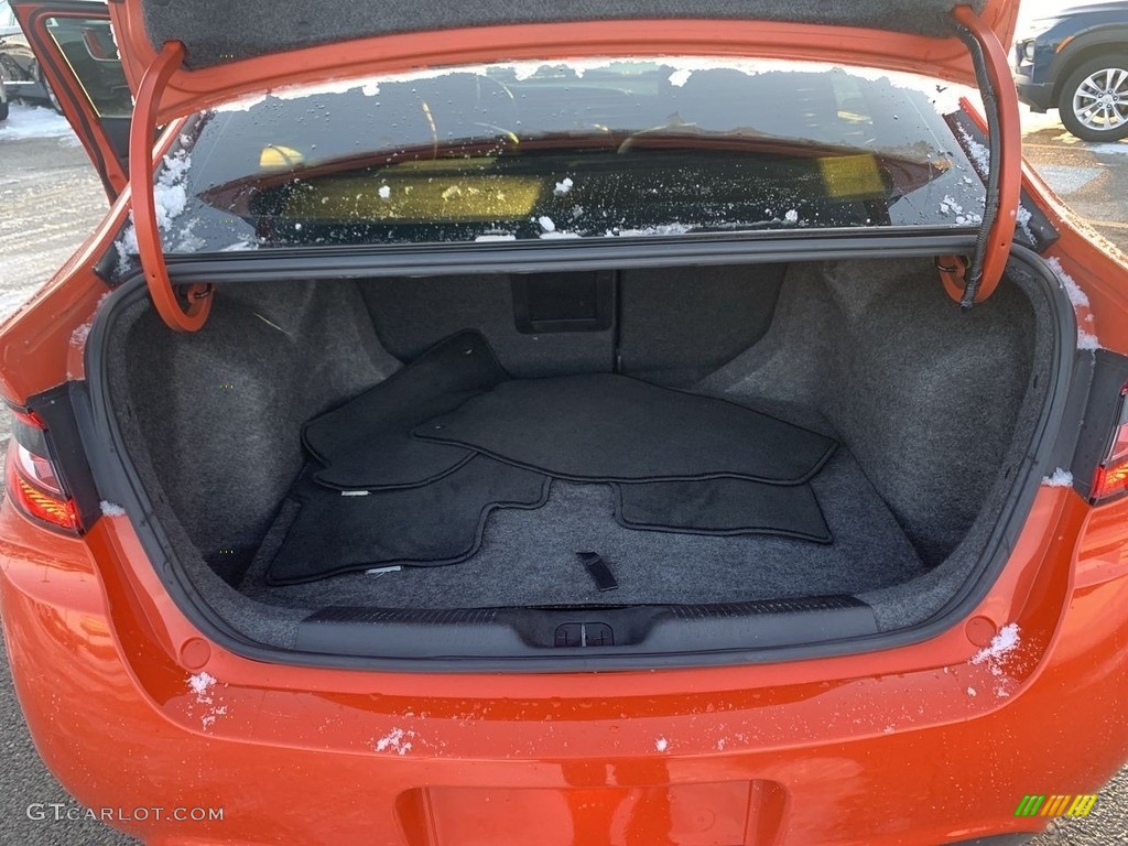 2015 Dart GT - Vitamin C / Black/Ruby Red Accent Stitching photo #20