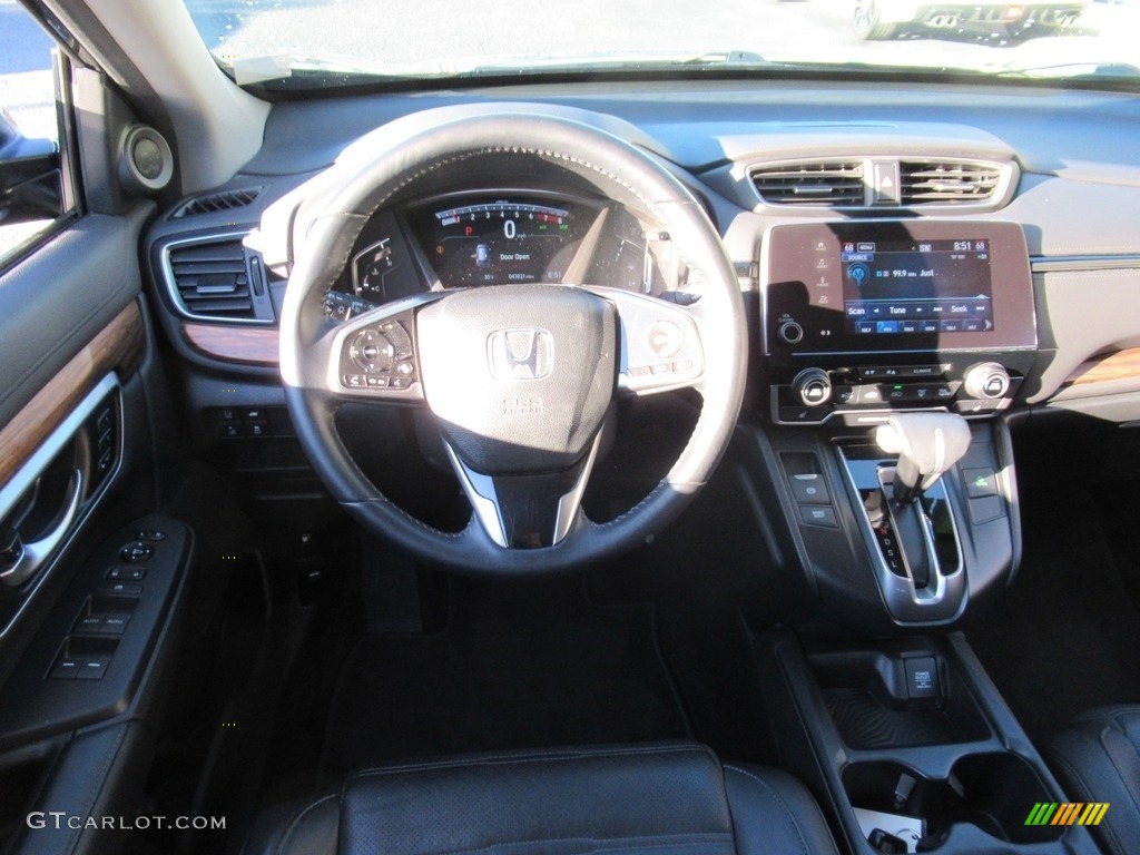2017 CR-V EX-L - Dark Olive Metallic / Black photo #15