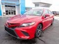 2020 Supersonic Red Toyota Camry SE AWD  photo #2