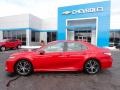 2020 Supersonic Red Toyota Camry SE AWD  photo #3