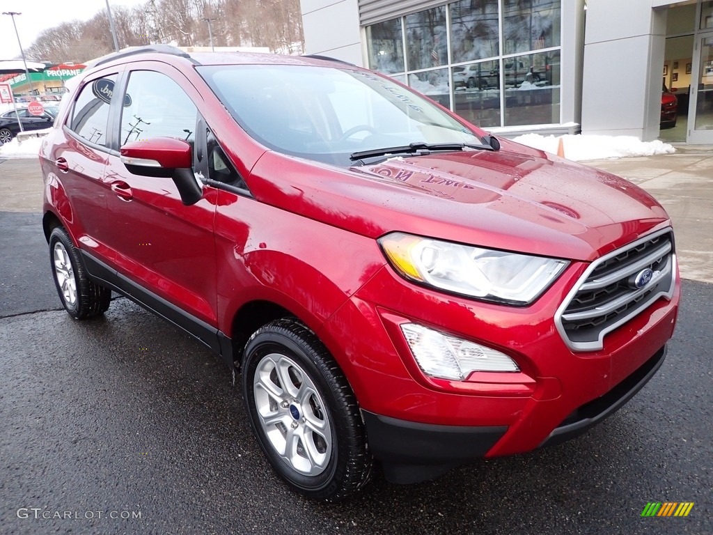 2019 EcoSport SE 4WD - Ruby Red Metallic / Ebony Black photo #8