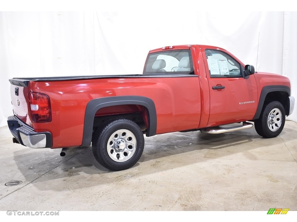 2013 Silverado 1500 Work Truck Regular Cab - Victory Red / Dark Titanium photo #2