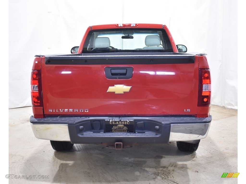 2013 Silverado 1500 Work Truck Regular Cab - Victory Red / Dark Titanium photo #3