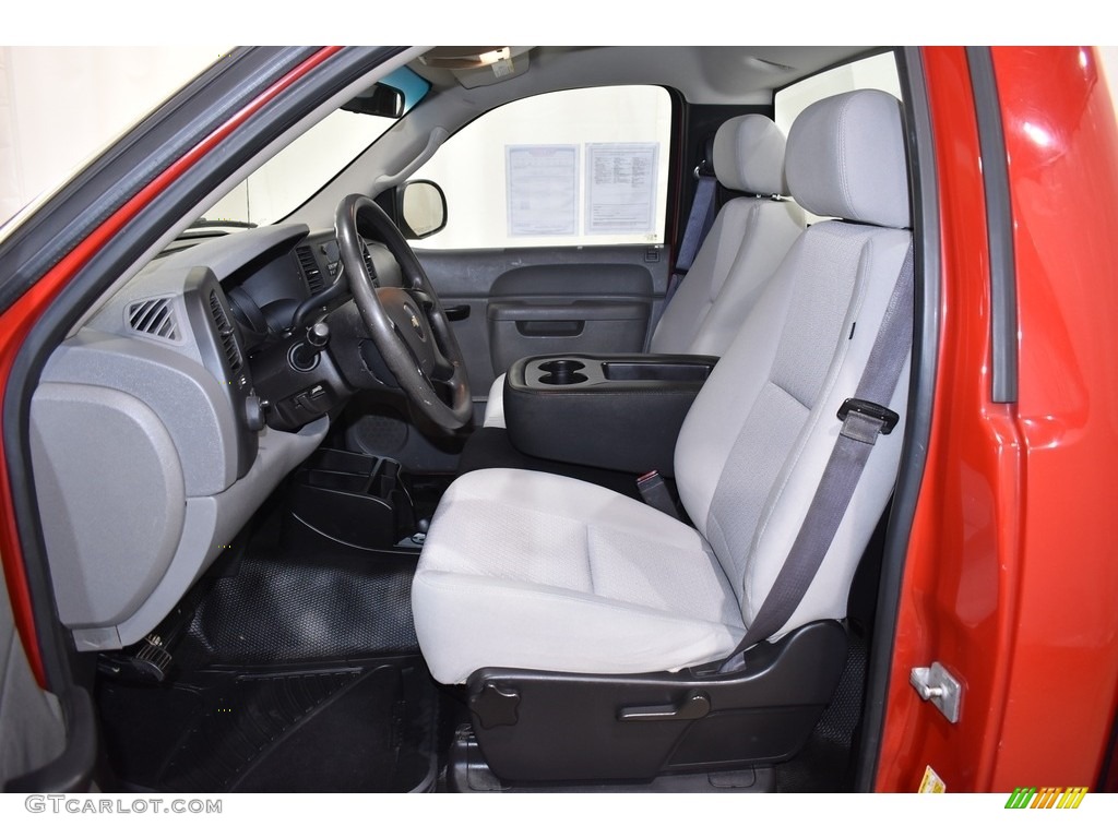2013 Silverado 1500 Work Truck Regular Cab - Victory Red / Dark Titanium photo #7