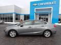 2018 Satin Steel Gray Metallic Chevrolet Cruze LT  photo #3