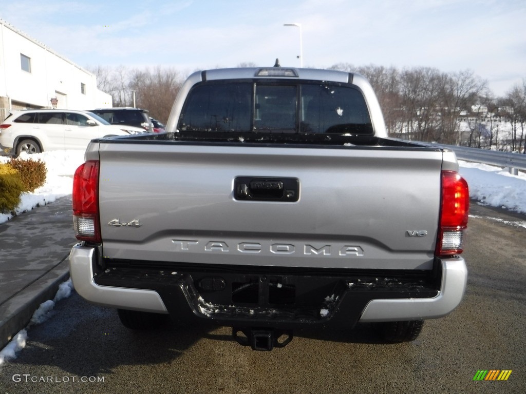 2020 Tacoma SR Double Cab 4x4 - Silver Sky Metallic / Cement photo #16