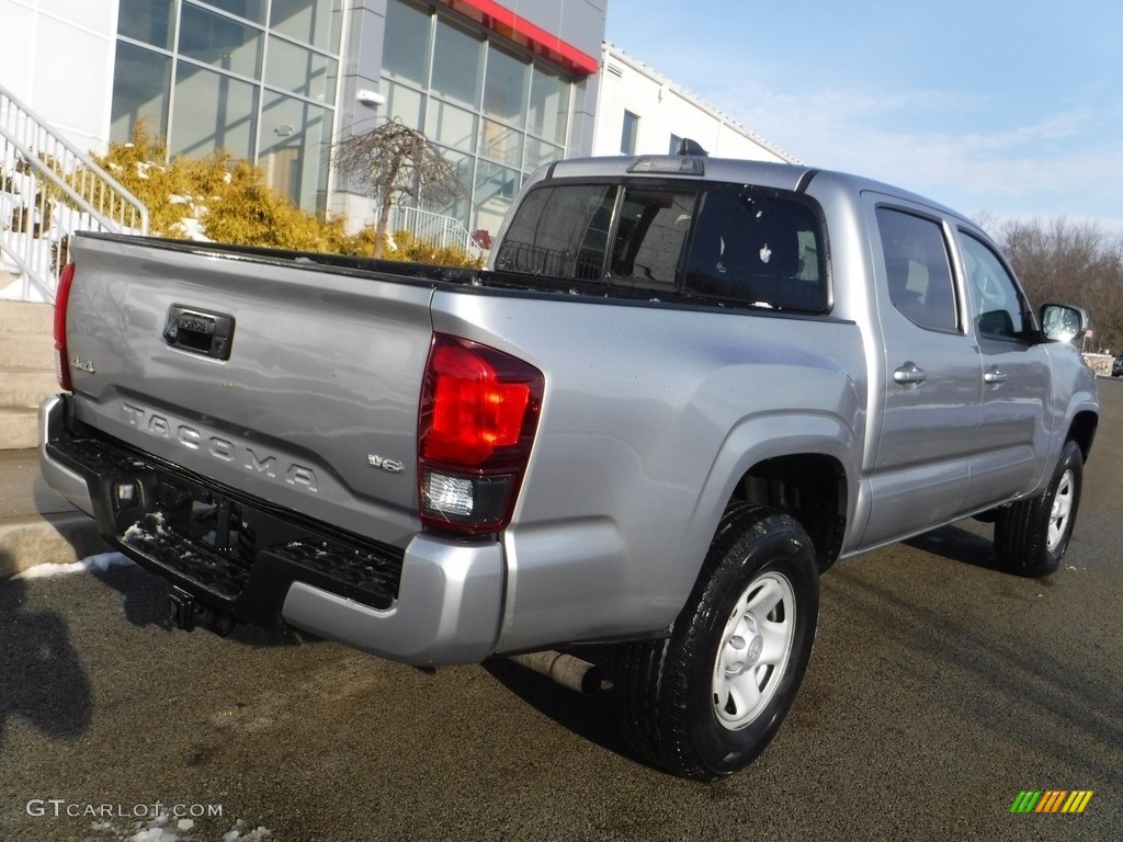 2020 Tacoma SR Double Cab 4x4 - Silver Sky Metallic / Cement photo #17