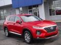 2020 Calypso Red Hyundai Santa Fe SEL AWD  photo #1