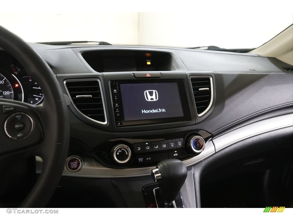 2016 CR-V EX AWD - White Diamond Pearl / Black photo #9
