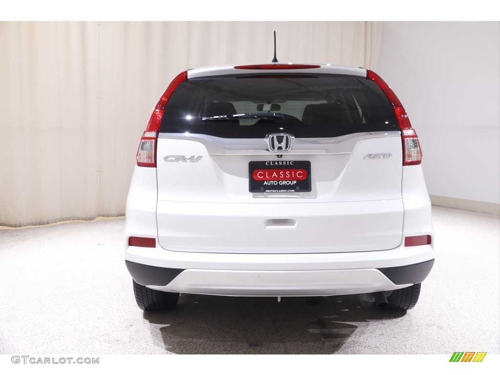 2016 CR-V EX AWD - White Diamond Pearl / Black photo #19