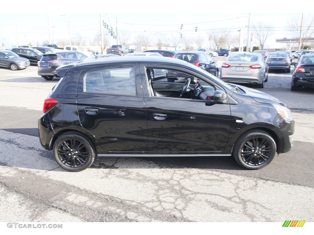 Mystic Black Metallic 2020 Mitsubishi Mirage LE Exterior Photo #143592001