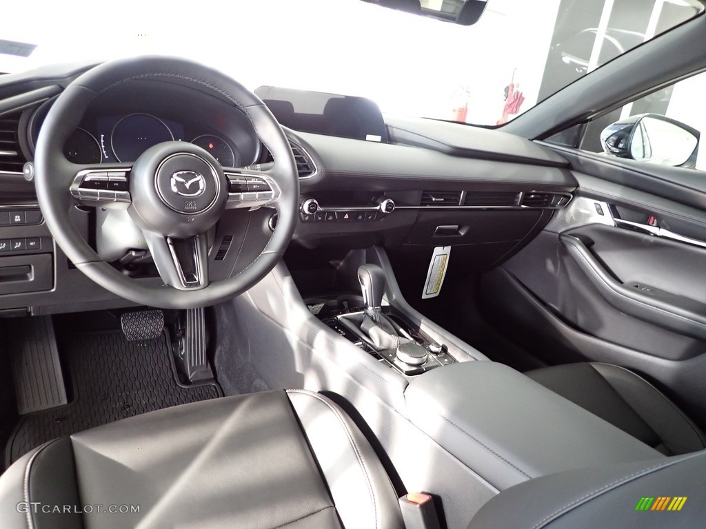 Black Interior 2022 Mazda Mazda3 2.5 Turbo Hatchback AWD Photo #143592789