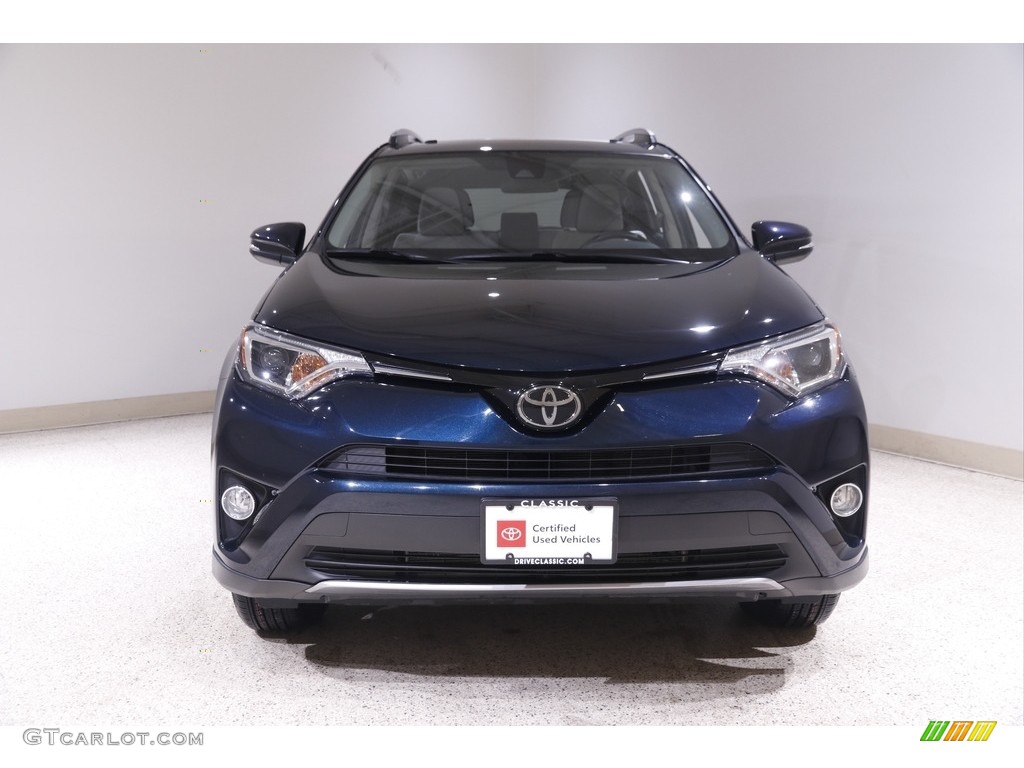 2018 RAV4 XLE - Galactic Aqua Mica / Ash photo #2
