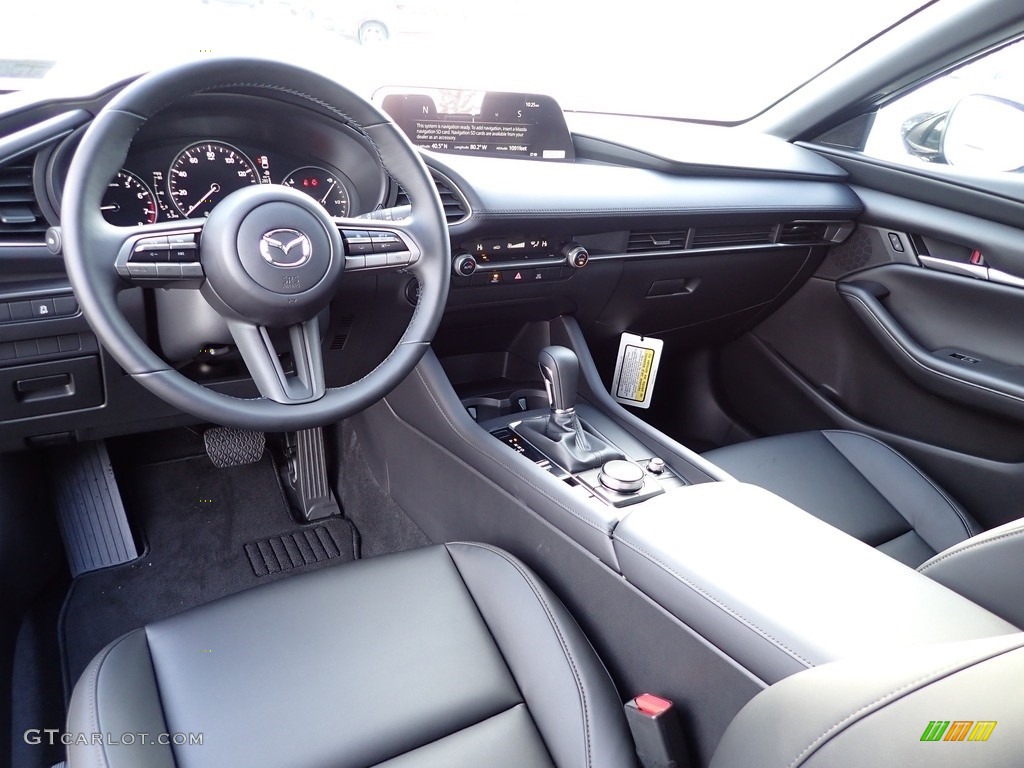 Black Interior 2022 Mazda Mazda3 Select Hatchback Photo #143593267