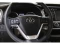 2019 Midnight Black Metallic Toyota Highlander XLE AWD  photo #7