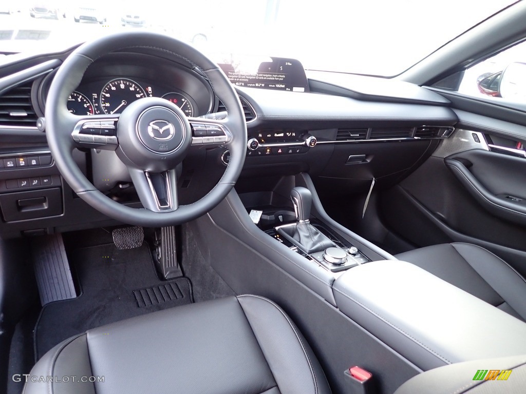 Black Interior 2022 Mazda Mazda3 2.5 Turbo Hatchback AWD Photo #143593744