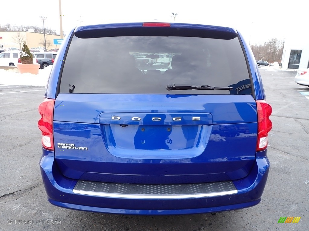 2018 Grand Caravan SE - Indigo Blue / Black/Light Graystone photo #6