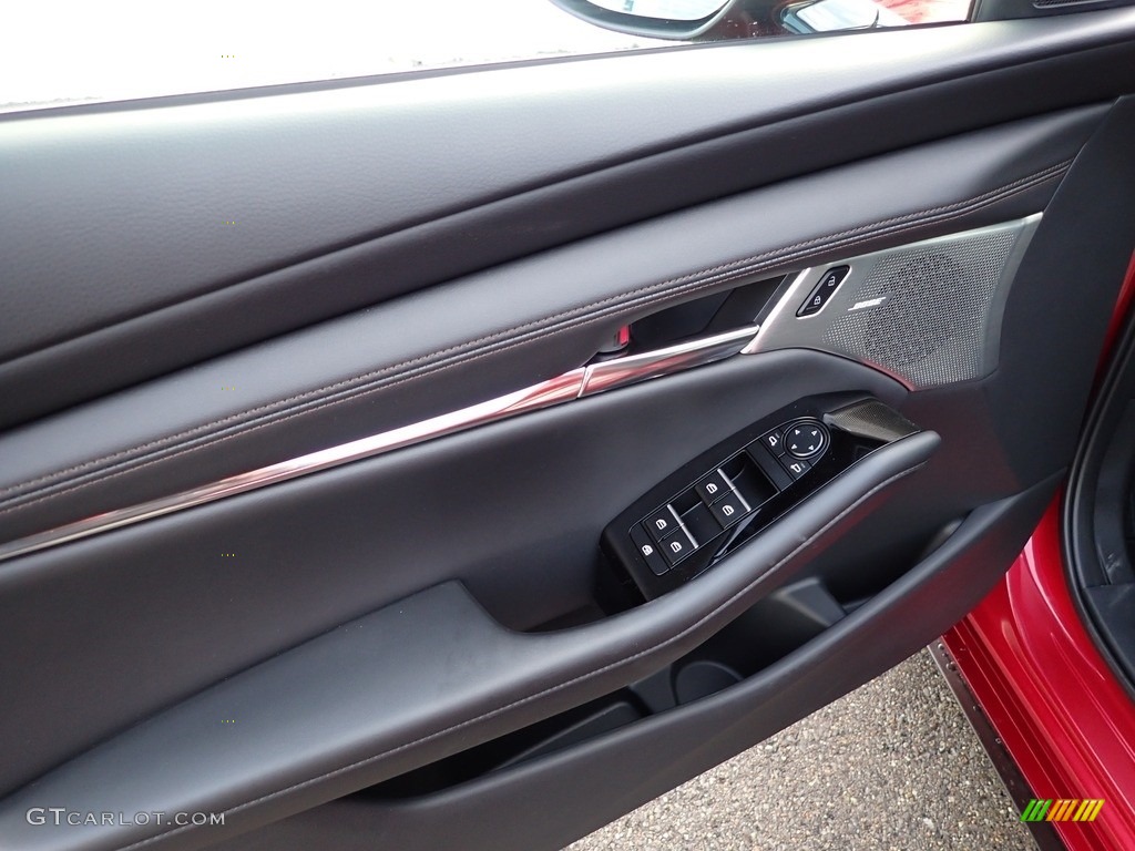 2022 Mazda Mazda3 2.5 Turbo Hatchback AWD Black Door Panel Photo #143593768
