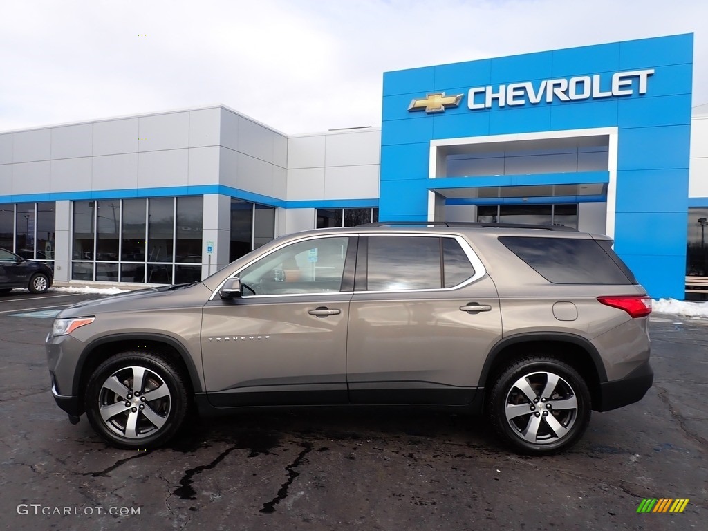 2019 Traverse LT AWD - Pepperdust Metallic / Jet Black photo #3