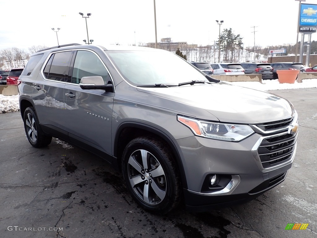 2019 Traverse LT AWD - Pepperdust Metallic / Jet Black photo #11
