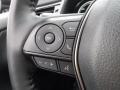 Black 2021 Toyota Camry XSE Hybrid Steering Wheel