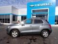 2015 Satin Steel Metallic Chevrolet Trax LT AWD  photo #3