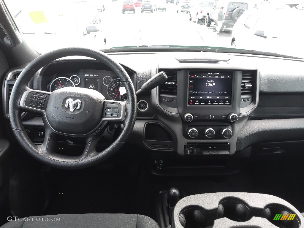 2021 Ram 2500 Tradesman Crew Cab 4x4 Black Dashboard Photo #143595379