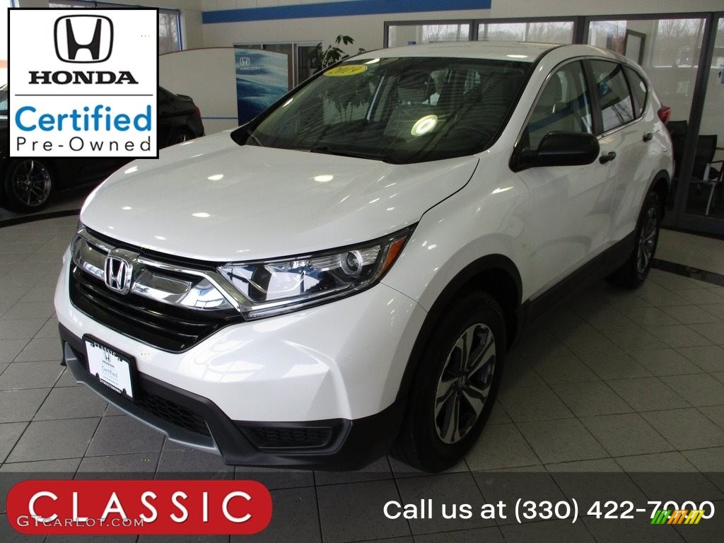 2019 CR-V LX AWD - Platinum White Pearl / Ivory photo #1