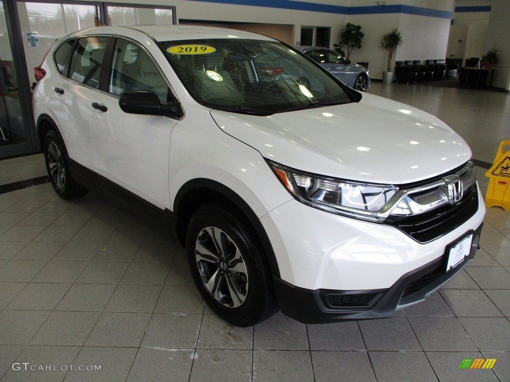 2019 CR-V LX AWD - Platinum White Pearl / Ivory photo #3
